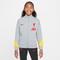 Nike Liverpool Academy Pro Trainingspak Full-Zip 2024-2025 Kids Grijs Donkergrijs Geel Rood