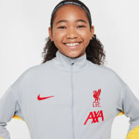 Nike Liverpool Academy Pro Trainingspak Full-Zip 2024-2025 Kids Grijs Donkergrijs Geel Rood