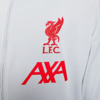 Nike Liverpool Academy Pro Trainingspak Full-Zip 2024-2025 Kids Grijs Donkergrijs Geel Rood