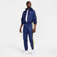 Nike Tottenham Hotspur Survêtement à Capuche Woven 2024-2025 Bleu Foncé Jaune Blanc