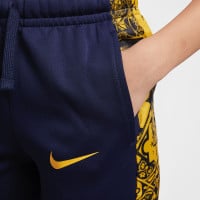 Nike Inter Milan Strike Survêtement à Capuche Full-Zip 2024-2025 Enfants Bleu Foncé Doré