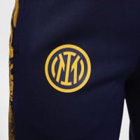 Nike Inter Milan Strike Survêtement à Capuche Full-Zip 2024-2025 Enfants Bleu Foncé Doré