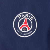 Nike Paris Saint-Germain Trainingspak Full-Zip Hooded 2024-2025 Kids Donkerblauw Rood