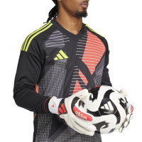 adidas Copa Pro Gants de Gardien de But Blanc Rouge Noir