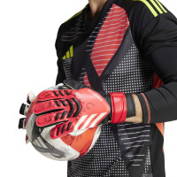 adidas Predator Training Gants de Gardien de But Rouge Blanc Noir