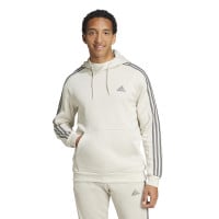 adidas City Escape Fleece Sweat à Capuche Beige Gris Foncé