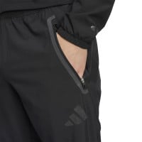 adidas Tiro 25 Vis Tech Competition Hooded Trainingspak Full-Zip Zwart Donkergrijs