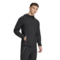 adidas Tiro 25 Vis Tech Competition Survêtement à Capuche Full-Zip Noir Gris Foncé