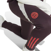 adidas Bayern Munich Pantalon d'Entraînement 2024-2025 Enfants Bordeaux Blanc Rouge