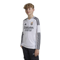 adidas Real Madrid Maillot Domicile Manches Longues 2024-2025 Enfants