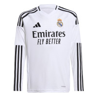 adidas Real Madrid Maillot Domicile Manches Longues 2024-2025 Enfants