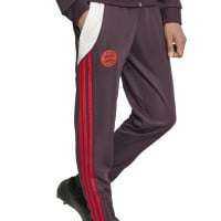 adidas Bayern Munich Survêtement Full-Zip 2024-2025 Enfants Bordeaux Rouge Blanc