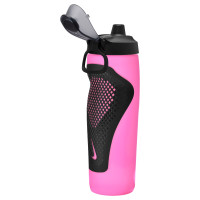 Nike Refuel Locking Drinkbus 709ML Roze Zwart Zilver