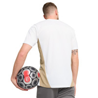 PUMA AC Milan Maillot d'Entraînement 2024-2025 Blanc Doré