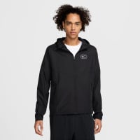 Survêtement Nike Sportswear Air entièrement zippé tissé noir vert argent