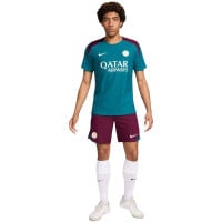 Nike Paris Saint-Germain Strike Ensemble Training 2024-2025 Vert Mauve Blanc Doré