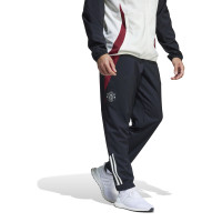 adidas Manchester United Présentation Survêtement Full-Zip 2024-2025 Blanc Noir Rouge