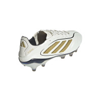 adidas Copa Pure 3 Elite Tease Gras Voetbalschoenen (FG) Wit Goud Zwart