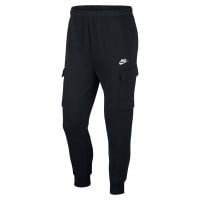 Pantalon cargo en polaire Nike Sportswear Club noir et blanc