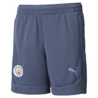 PUMA Manchester City Short d'Entraînement 2024-2025 Bleu Foncé Bleu Clair