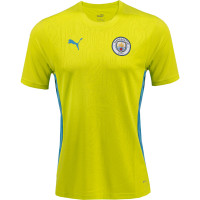 PUMA Manchester City Maillot d'Entraînement 2024-2025 Jaune Bleu Clair