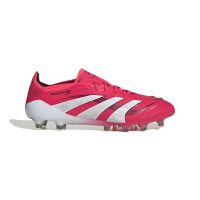 adidas Predator Elite Gazon Artificiel Chaussures de Foot (AG) Rouge Blanc Noir