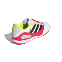 adidas Super Sala III Chaussures de Foot en Salle (IN) Blanc Rouge Gris Jaune