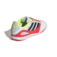 adidas Super Sala III Chaussures de Foot en Salle (IN) Enfants Blanc Rouge Gris Jaune