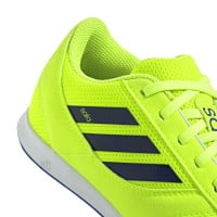 adidas Top Sala Competition II Chaussures de Foot en Salle (IN) Enfants Néon Jaune Noir Bleu