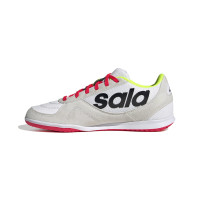 adidas Top Sala Competition II Chaussures de Foot en Salle (IN) Enfants Blanc Gris Rouge Jaune