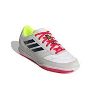 adidas Top Sala Competition II Chaussures de Foot en Salle (IN) Enfants Blanc Gris Rouge Jaune