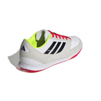 adidas Top Sala Competition II Chaussures de Foot en Salle (IN) Enfants Blanc Gris Rouge Jaune