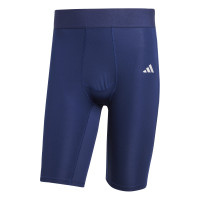 adidas Techfit Short Collant Bleu Foncé Blanc Noir