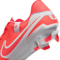 Nike Tiempo Legend 10 Academy Gazon Naturel Gazon Artificiel Chaussures de Foot (MG) Rouge Vif Blanc