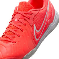 Nike Tiempo Legend 10 Academy Zaalvoetbalschoenen (IN) Felrood Wit