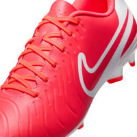 Nike Tiempo Legend 10 Club Gras / Kunstgras Voetbalschoenen (MG) Felrood Wit