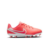 Nike Tiempo Legend 10 Academy Gras / Kunstgras Voetbalschoenen (MG) Kids Felrood Wit