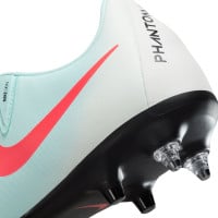 Nike Phantom GX II Academy IJzeren-Nop Voetbalschoenen (SG) Anti-Clog Mintgroen Rood Zwart