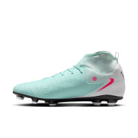 Nike Phantom Luna II Club Gras / Kunstgras Voetbalschoenen (MG) Mintgroen Rood Zwart