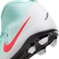 Nike Phantom Luna II Club Gras / Kunstgras Voetbalschoenen (MG) Mintgroen Rood Zwart