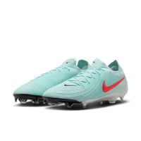 Nike Phantom GX II Pro Gazon Naturel Chaussures de Foot (FG) Vert Menthe Rouge Noir