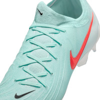 Nike Phantom GX II Pro Gazon Naturel Chaussures de Foot (FG) Vert Menthe Rouge Noir