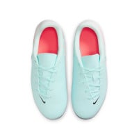 Nike Phantom GX II Club Gras / Kunstgras Voetbalschoenen (MG) Kids Mintgroen Rood Zwart