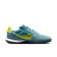 Chaussures de football Nike Street Gato Street, jaune sarcelle