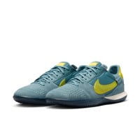 Chaussures de football Nike Street Gato Street, jaune sarcelle