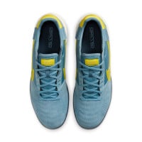 Chaussures de football Nike Street Gato Street, jaune sarcelle