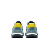 Chaussures de football Nike Street Gato Street, jaune sarcelle