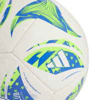 Ballon de football adidas MLS Club Taille 5 blanc vert bleu