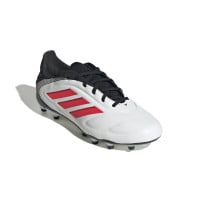 adidas Copa Pure III Elite Gras / Kunstgras Voetbalschoenen (MG) Wit Zwart Rood