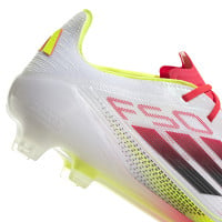 adidas F50 Elite Gras Voetbalschoenen (FG) Wit Rood Zwart Geel